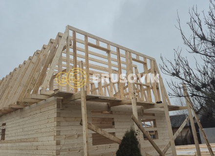 Дом 7х9м из профилированного бруса 145х145мм СНТ Литейщик, Каширский район, Московская область