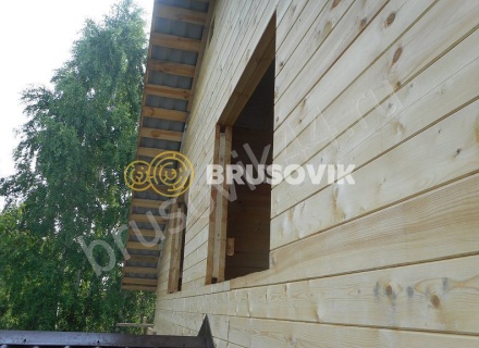 Деревянный брусовой дом