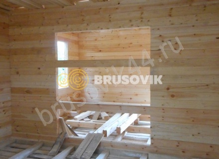 Деревянный брусовой дом