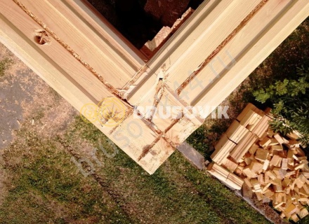 Дом из профилированного бруса 145х145 мм