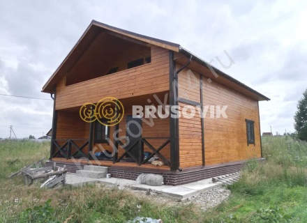 Дом 8х11 из бруса