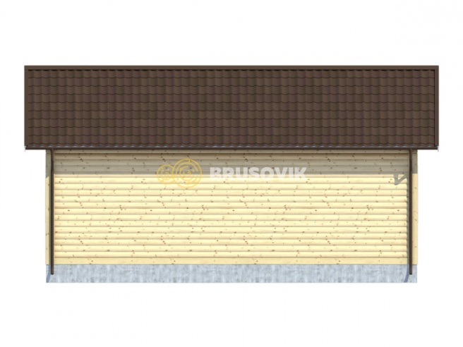 Проект №92 дома из бруса 6х9