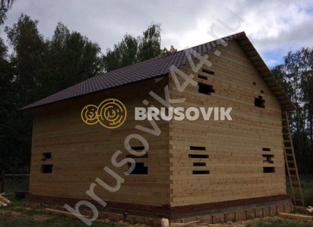 Брусовой дом для заказчика