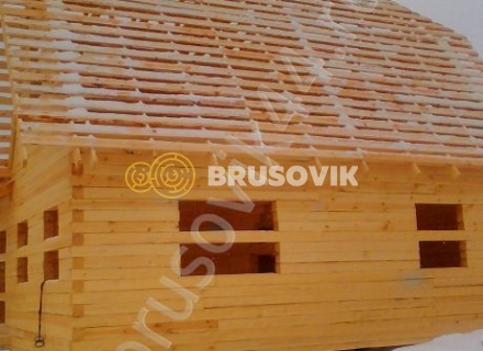 Дом из бруса 150х150 мм. по проекту № 5