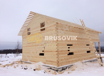 Дом 8х11 из бруса