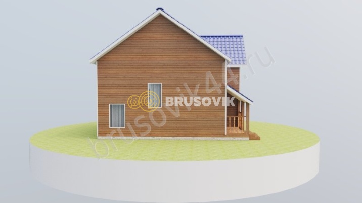 Проект №68 дома из бруса 10х9