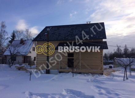 Строительство брусового дома