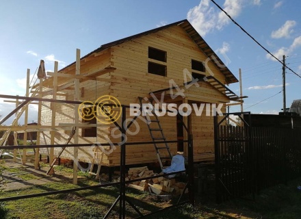 Дом из профилированного бруса 145х145 мм